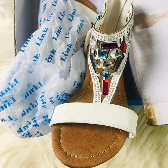 🆕️Little Princess LOW WEDGE SANDALS - Picture 4 of 4